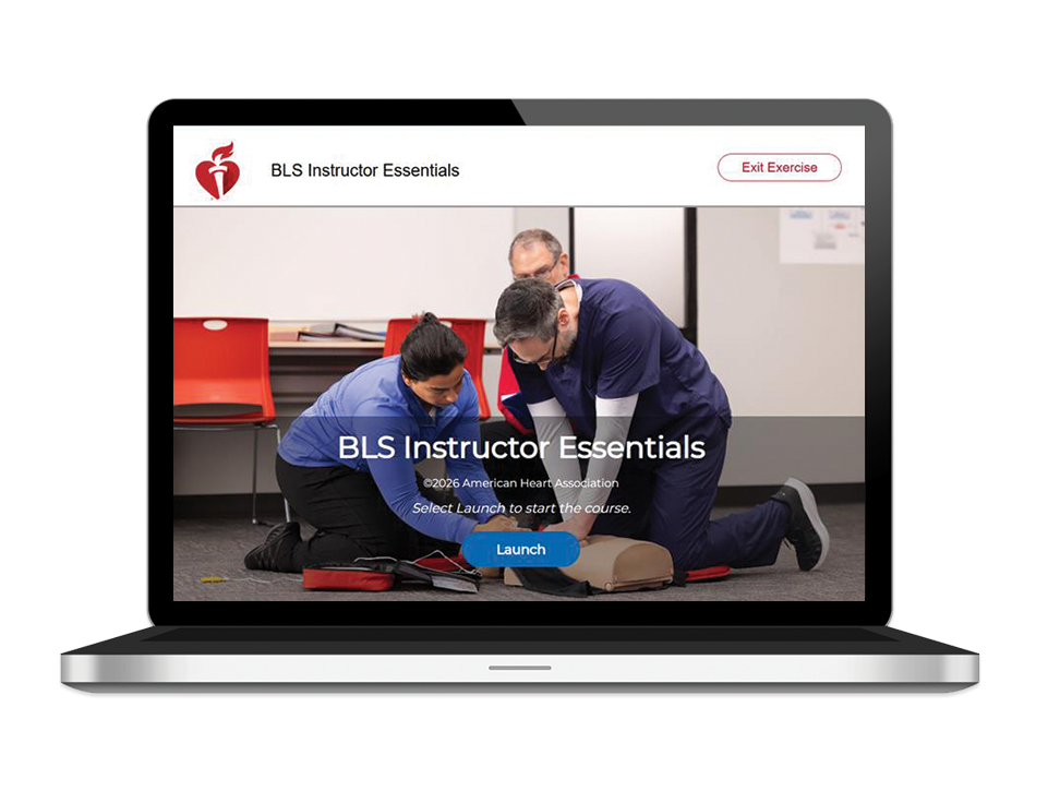 BLS Instructor Essentials Online & Core (International English)