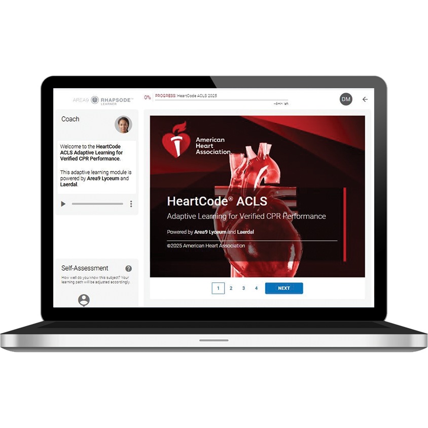 HeartCode® ACLS - Curso en línea - Español
