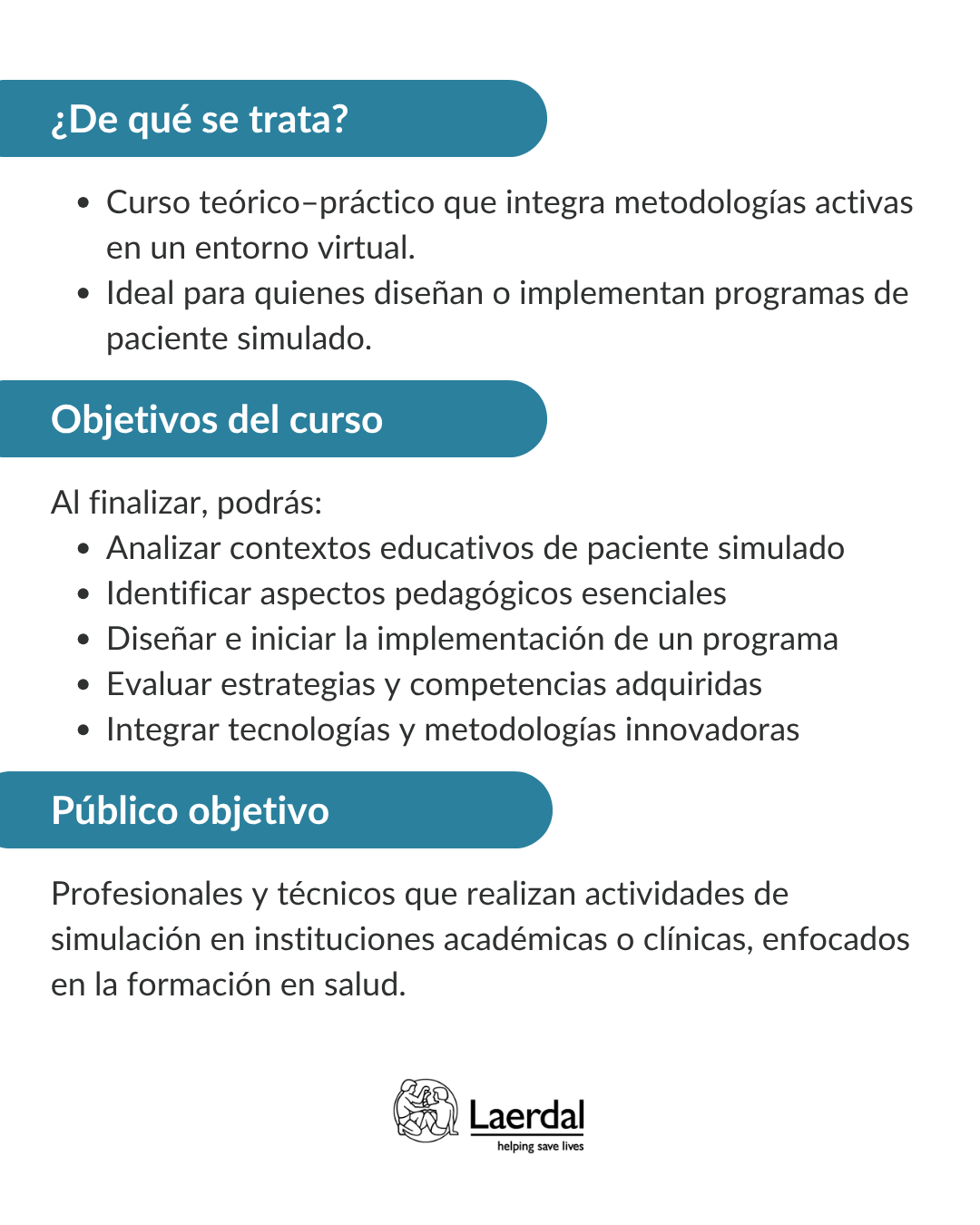 Curso Ruta de Construcción de Programas de Paciente Simulado