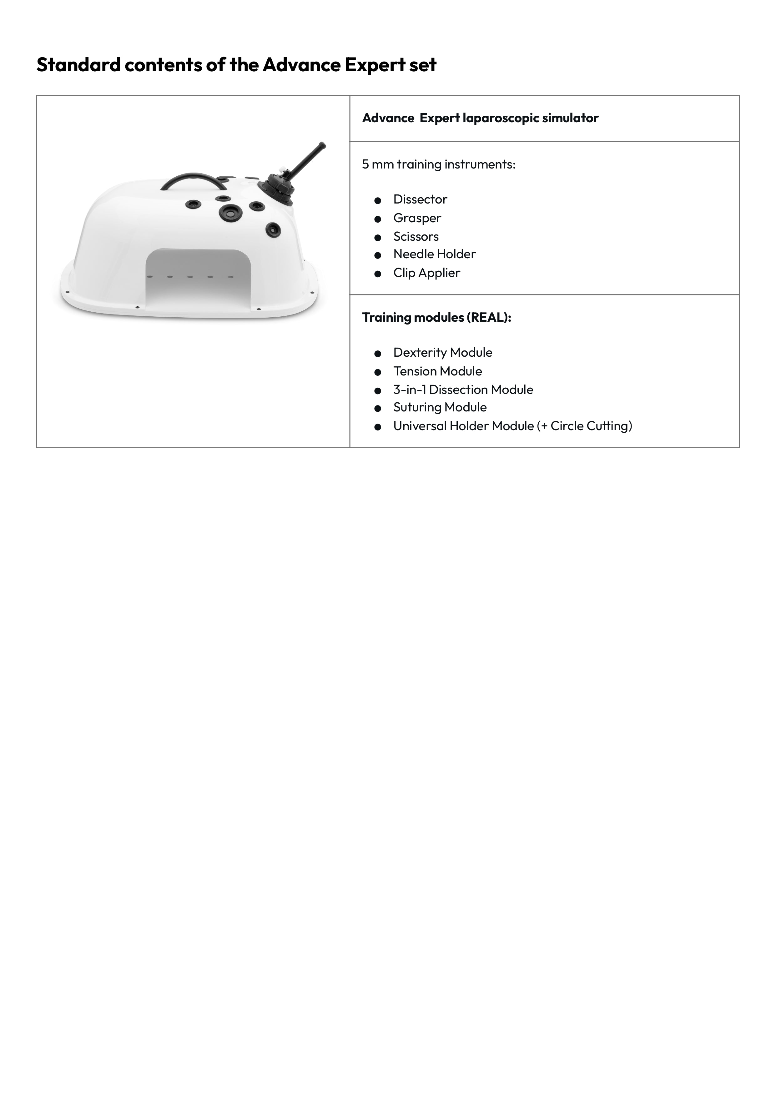 LAPARO Advance Expert