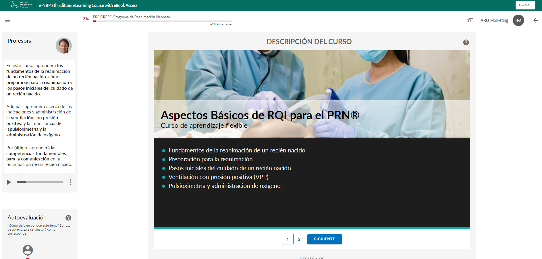Neonatal Resuscitation Program 8th Hybrid eCourse